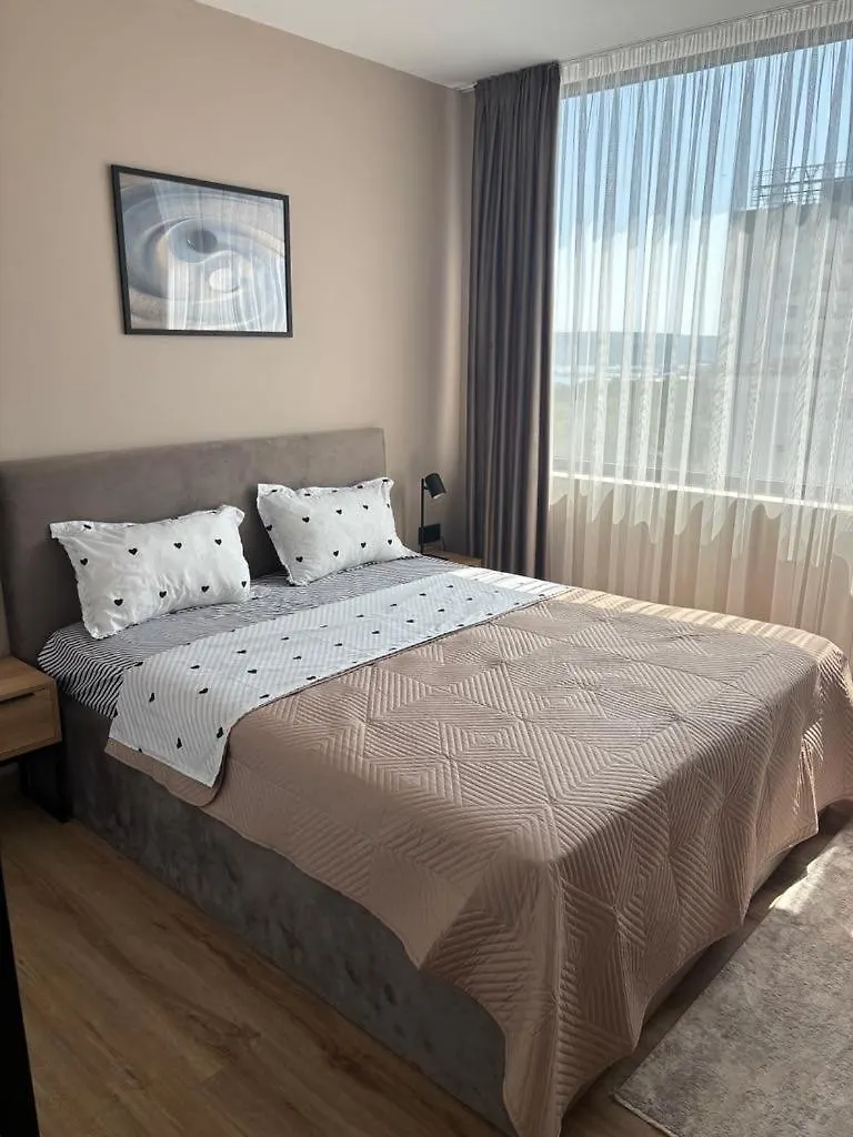 1Br Luxury Apartment With Sea View And Parking Space 瓦爾納
