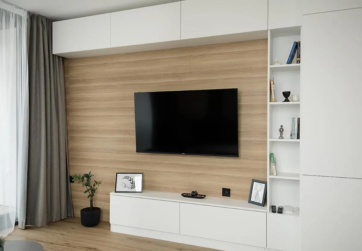1Br Luxury Apartment With Sea View And Parking Space 瓦爾納